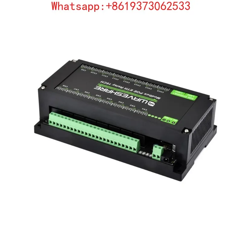 

16-канальный Ethernet-модуль реле с поддержкой протоколов Modbus RTU / Modbus TCP, связь через Ethernet-порт, поддержка питания PoE