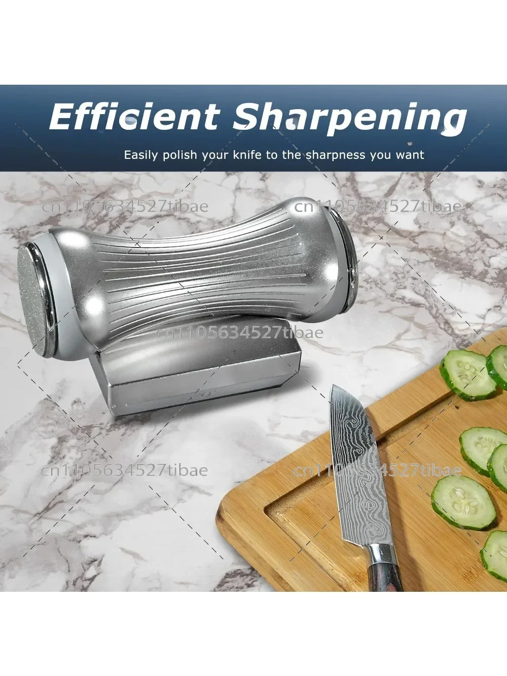 Rolling Knife Sharpener for Straight Blades Universal Knife Sharpening Tool for Kitchen Knife Set