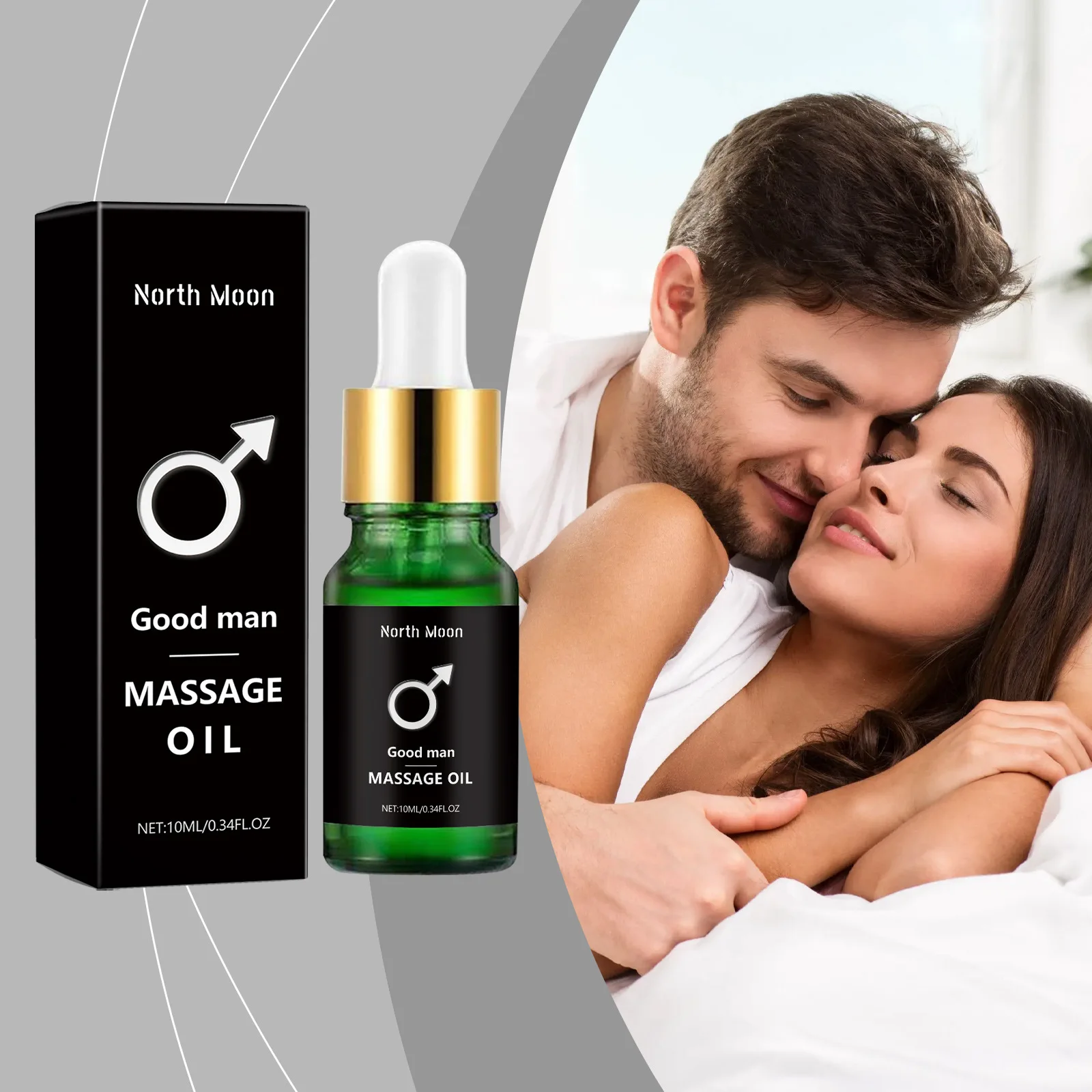 Men's Vitality Massage Oil Men's Vitality Maintenance Moisturizing Body Care Essential Oil