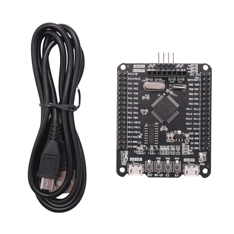 Carte de développement Cortexm4 STM32, carte d'apprentissage système minimale, carte centrale ARM, STM32F103RCT6