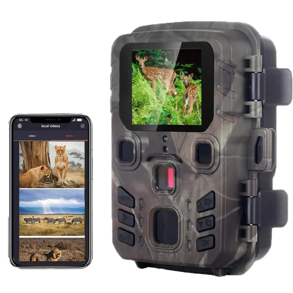Cámara de caza con visión nocturna y WiFi – Control vía app - imagen 3