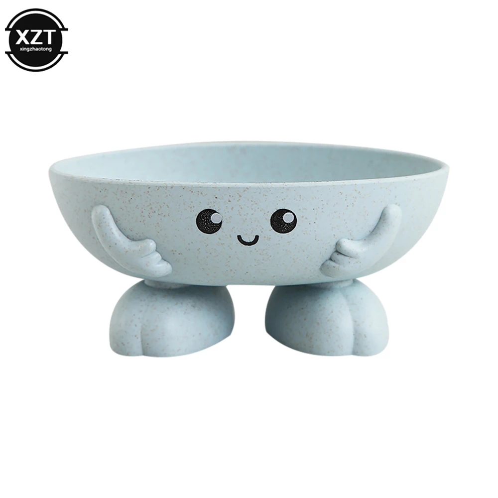 Soap Holder Cute Soap Dish for Kids Children Creative Lovely Bar Soap Tray Counter for Shower Bathroom Kitchen Countertop