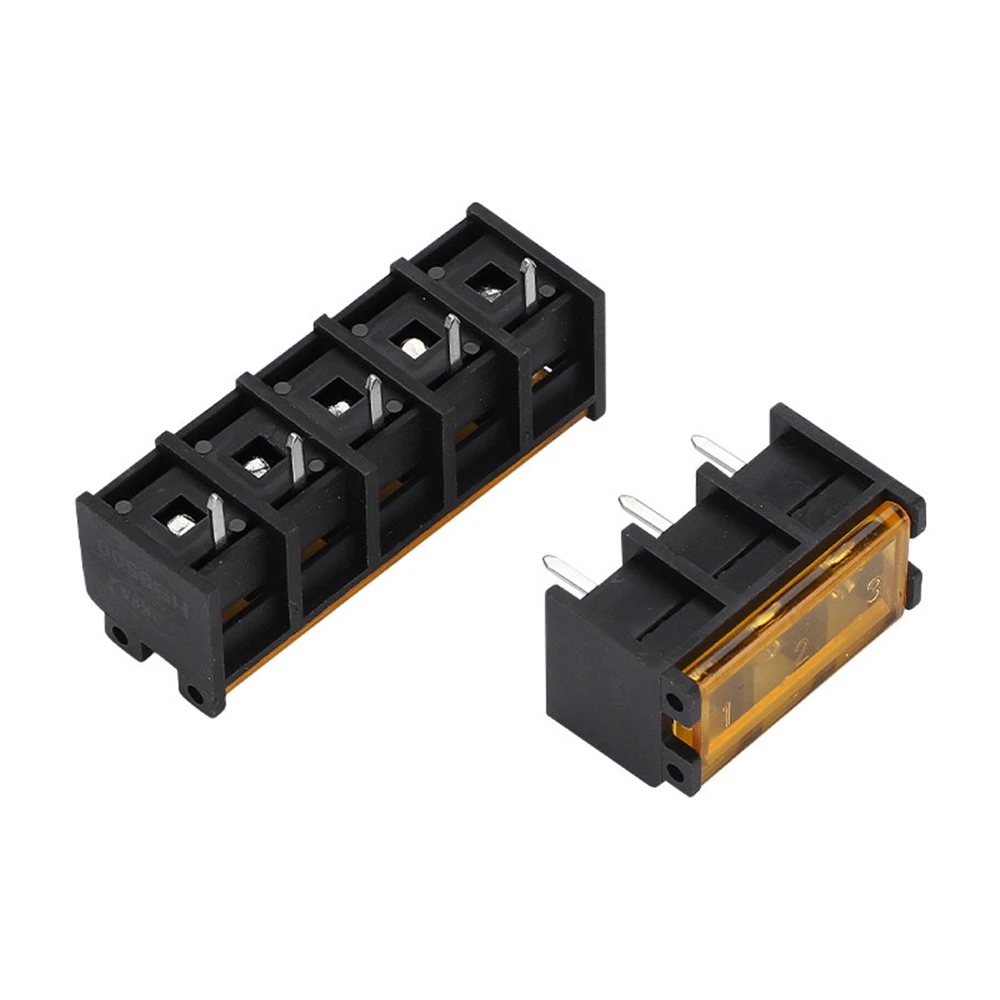 5/2PCS HB-9500 PCB Screw Terminal Block Connector 2P-10P 300V 30A Lid Barrier 9.5MM Pitch