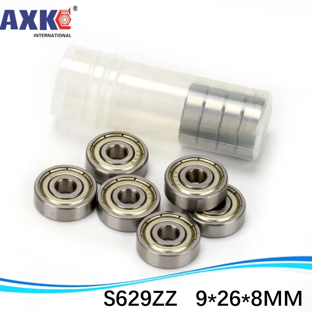 Deep Groove Ball Bearings (1pcs) SUS440C Environmental Corrosion Resistant Stainless Steel S629ZZ 9*26*8 Mm * Inch Bearing AXK