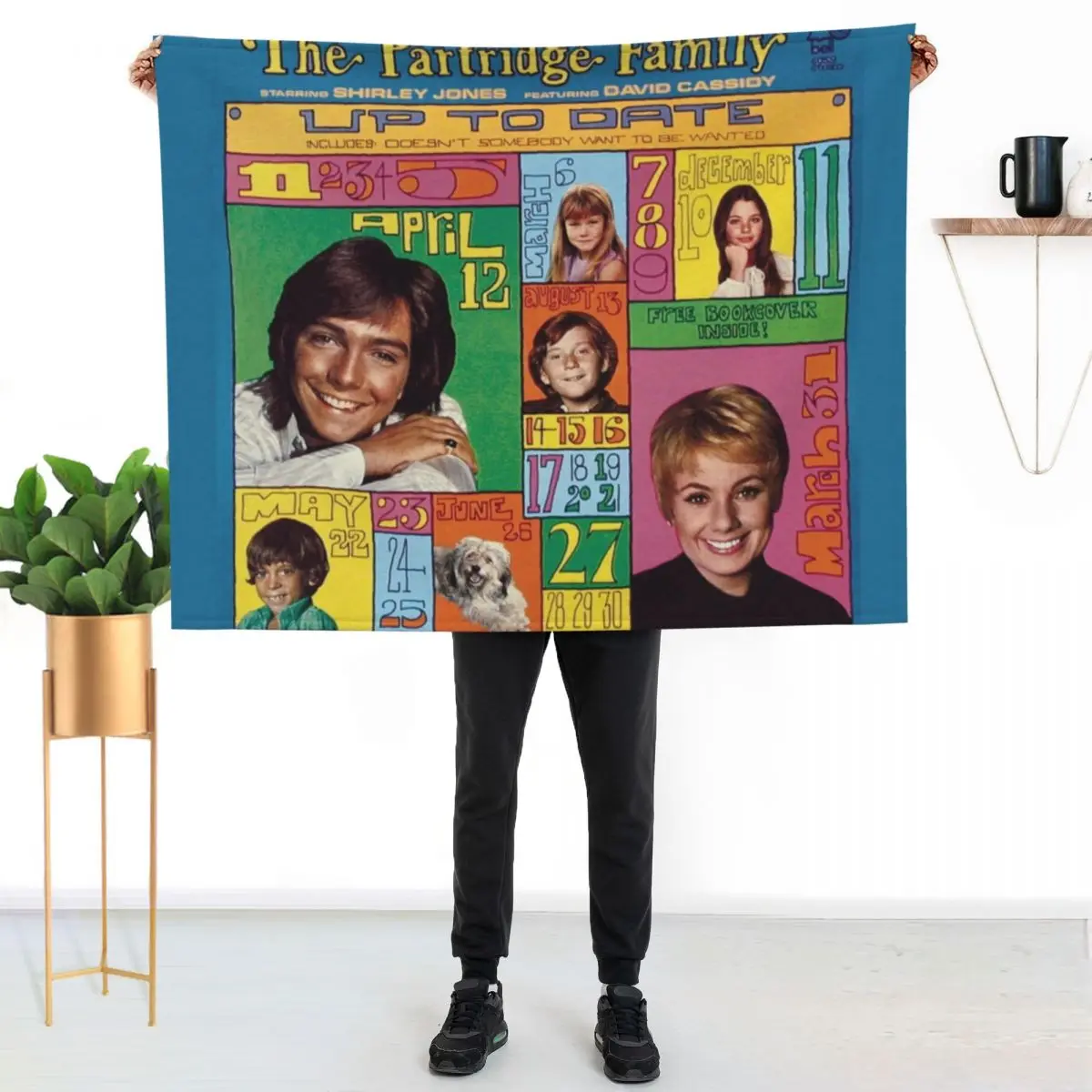 

Partridge Family - Up to Date Throw Blanket Fade Resistant Durable Throw Blanket