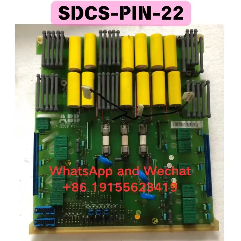 Used SDCS-PIN-22 DC speed regulator trigger board Functional test OK Quick delivery