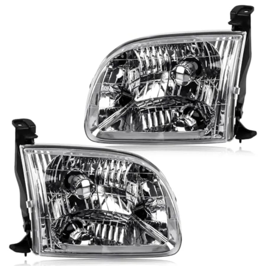 

Фары в сборе, совместимые с Toyota Tundra 2000-2004 годов выпуска (стандартная/дополнительная кабина), замена в стиле OE.