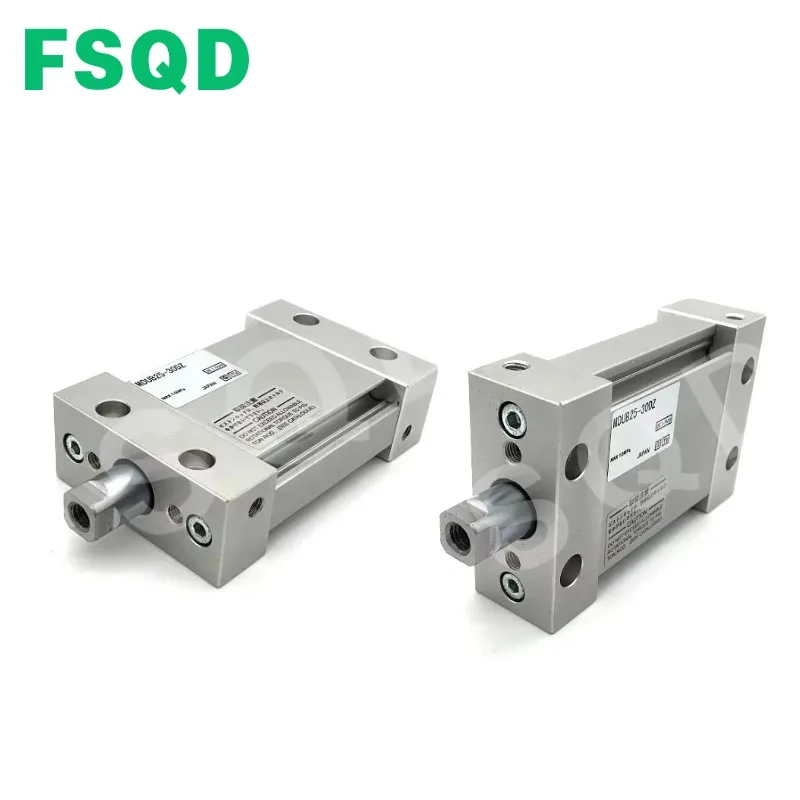 1pc Pneumatic Compact Oval Piston Cylinder MDUB50-100DMZ,125DMZ,150DMZ,175DMZ,200DZ,250DMZ,300DMZ FSQD MDUB MDU Series