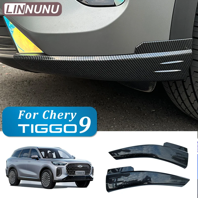 

Защитная накладка на передний бампер LINNUNU для Chery Tiggo 9 2024 2025 2026, внешний декор, аксессуары с защитой от царапин