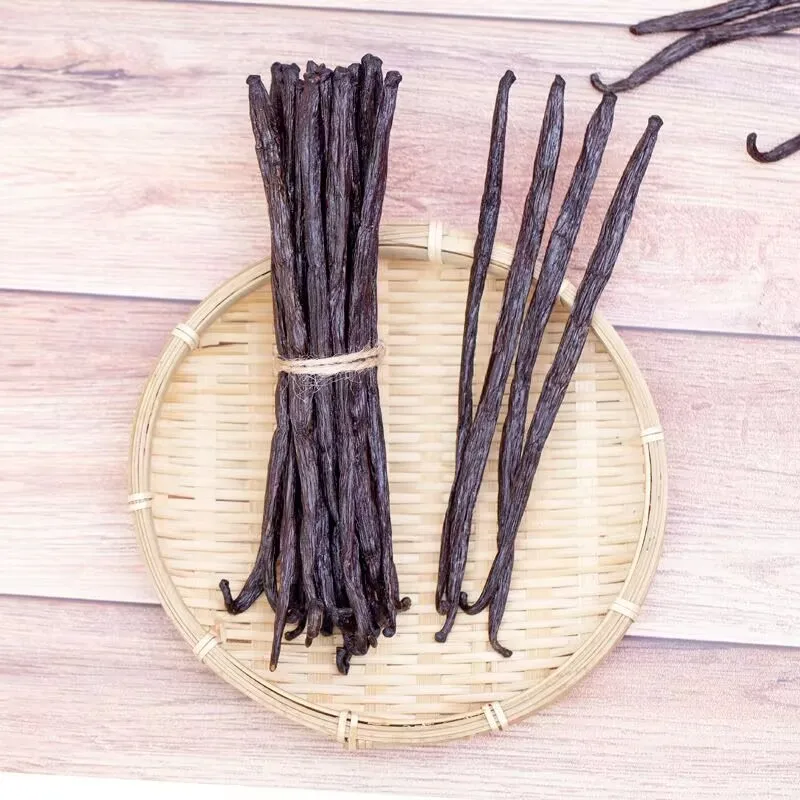10/20/30pcs High-quality Madagascar Whole Vanilla Beans Natural Reed Diffuser Sticks 14-17CM
