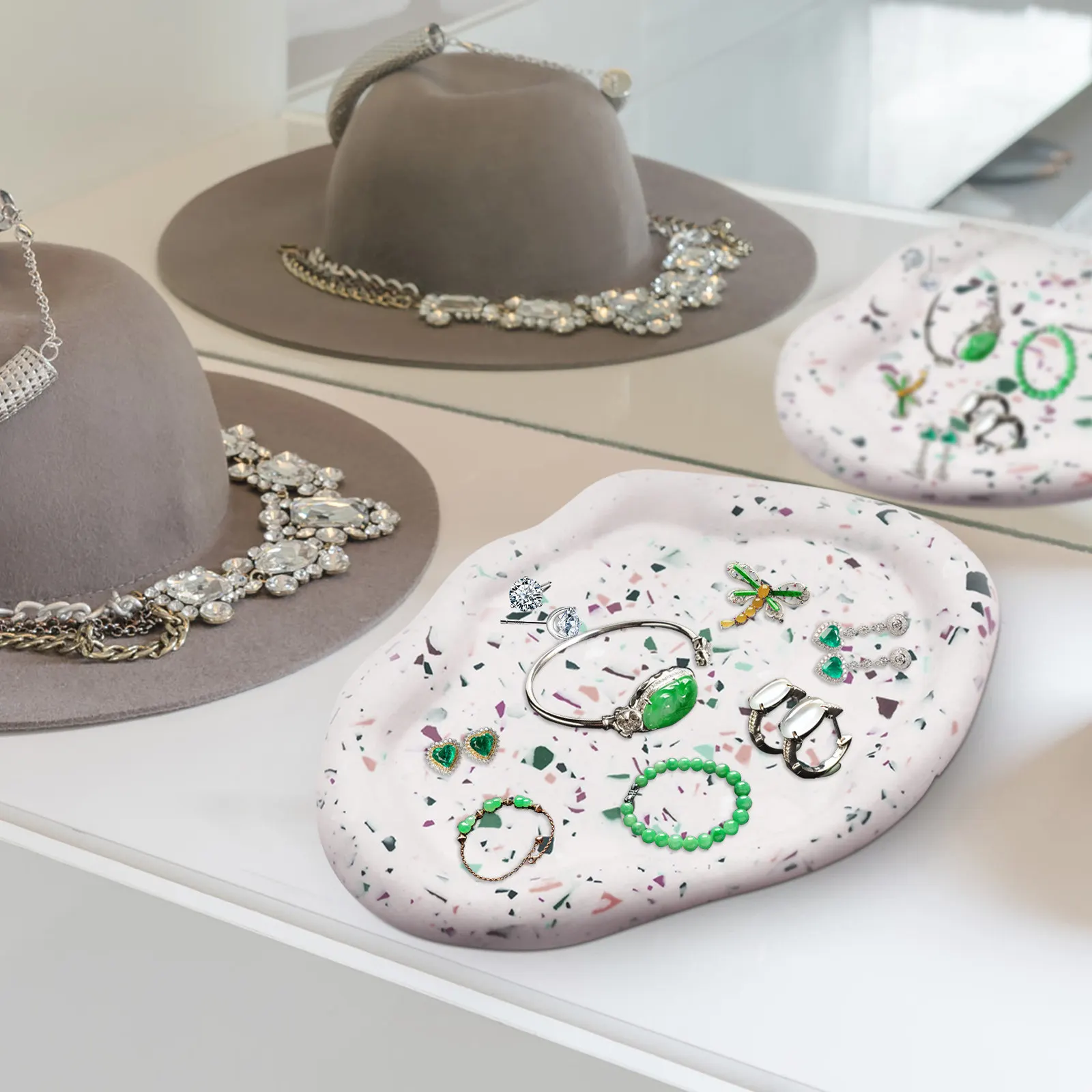 

DIY Cloud Tray Mold Silicone Resin Casting Plate Making Craft Decorative Coaster Storage Mat Mold Heat Resistant Flexible Unique