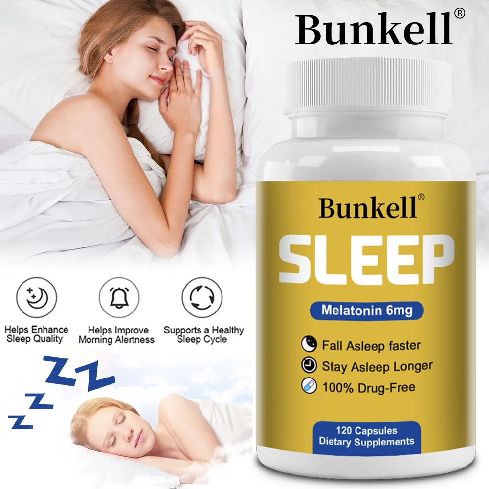 Dietary supplements to improve sleep - melatonin helps you fall asleep faster, sleep longer, and get quality sleep