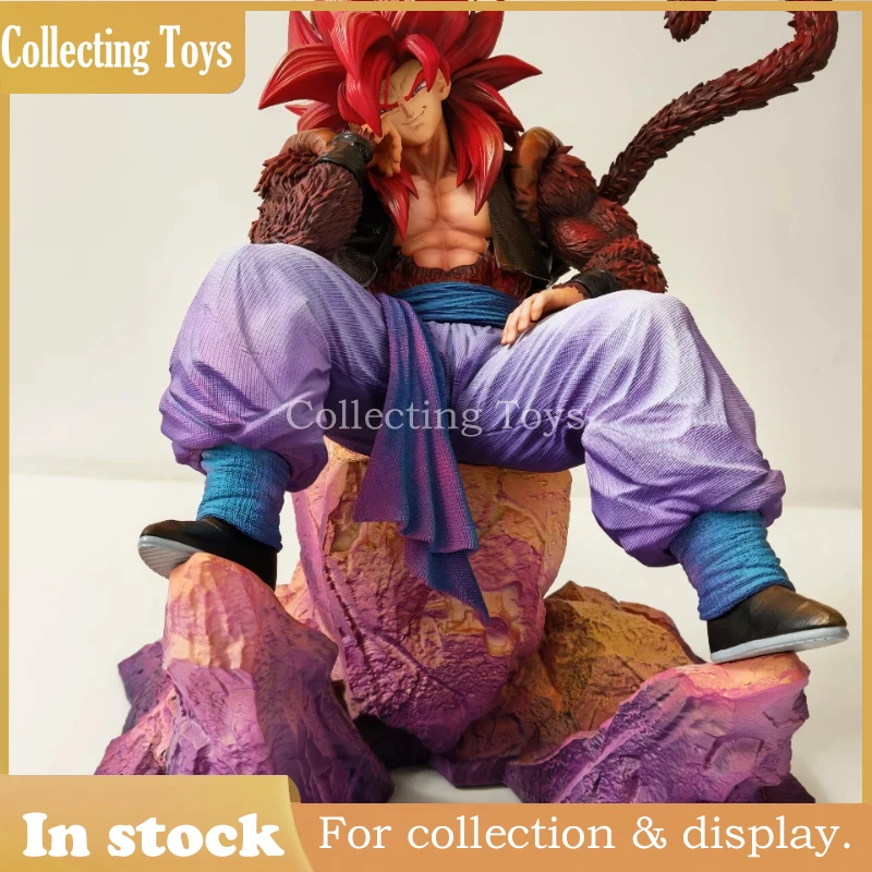 

In Stock Dragon Ball Ssj4 Gogeta Super Saiyan 4 Action Figure Anime Figurine Collectible Model Pvc Statue Toy Birthday Gift Doll