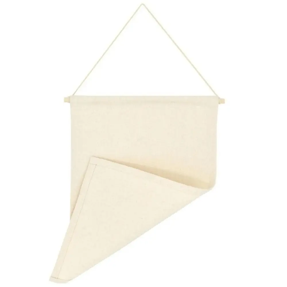 Nordic Hanging Pin Display Pennant Blank Plain Brooch Display Banner Enamel Pin Lapel Badge Canvas Wall Pennant Room Decor