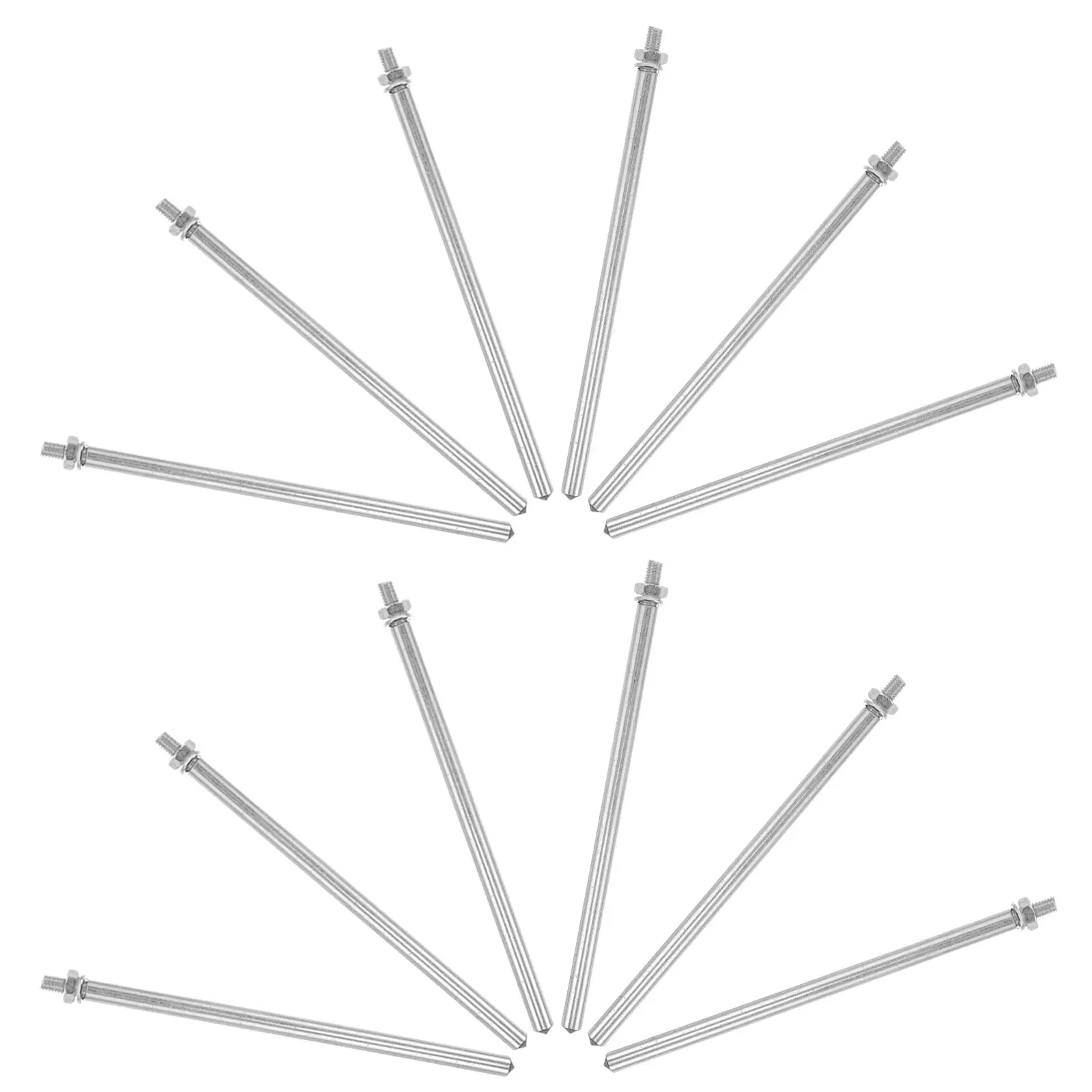 

30Pcs Industrial Sewing Machine Parts Metal Spool Pin Replacement Heavy Duty Thread Holder Smooth Bobbin Winding for Commercial