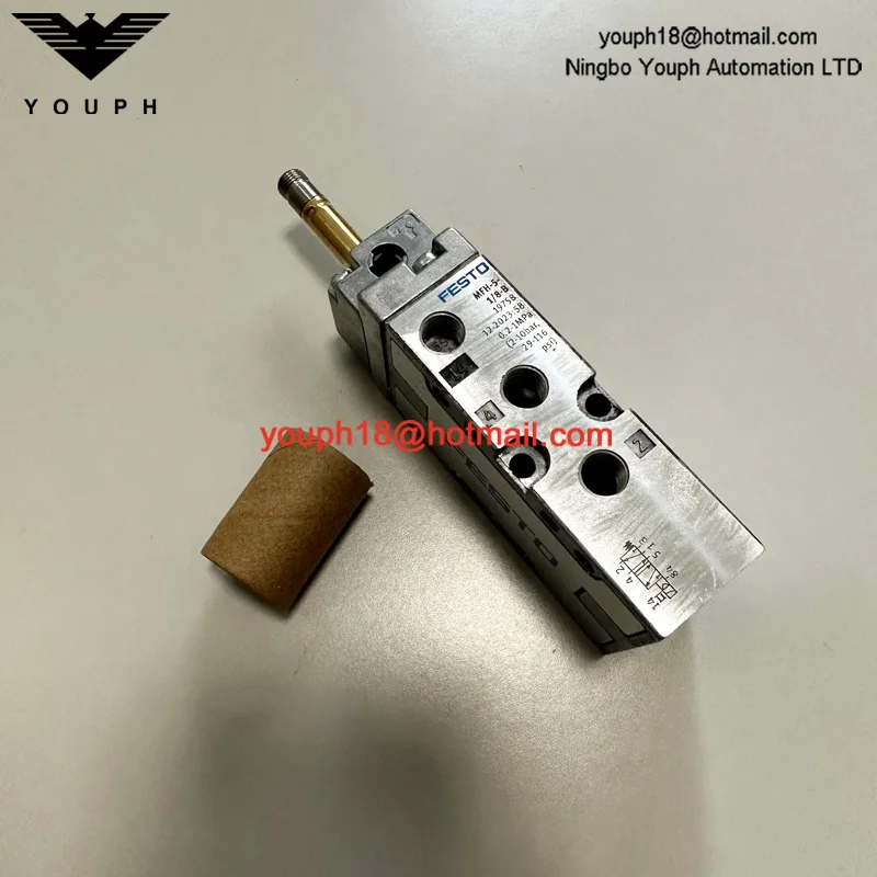 FESTO MFH-5-1/8-B 19758 Without Coil MFH Solenoid Valve