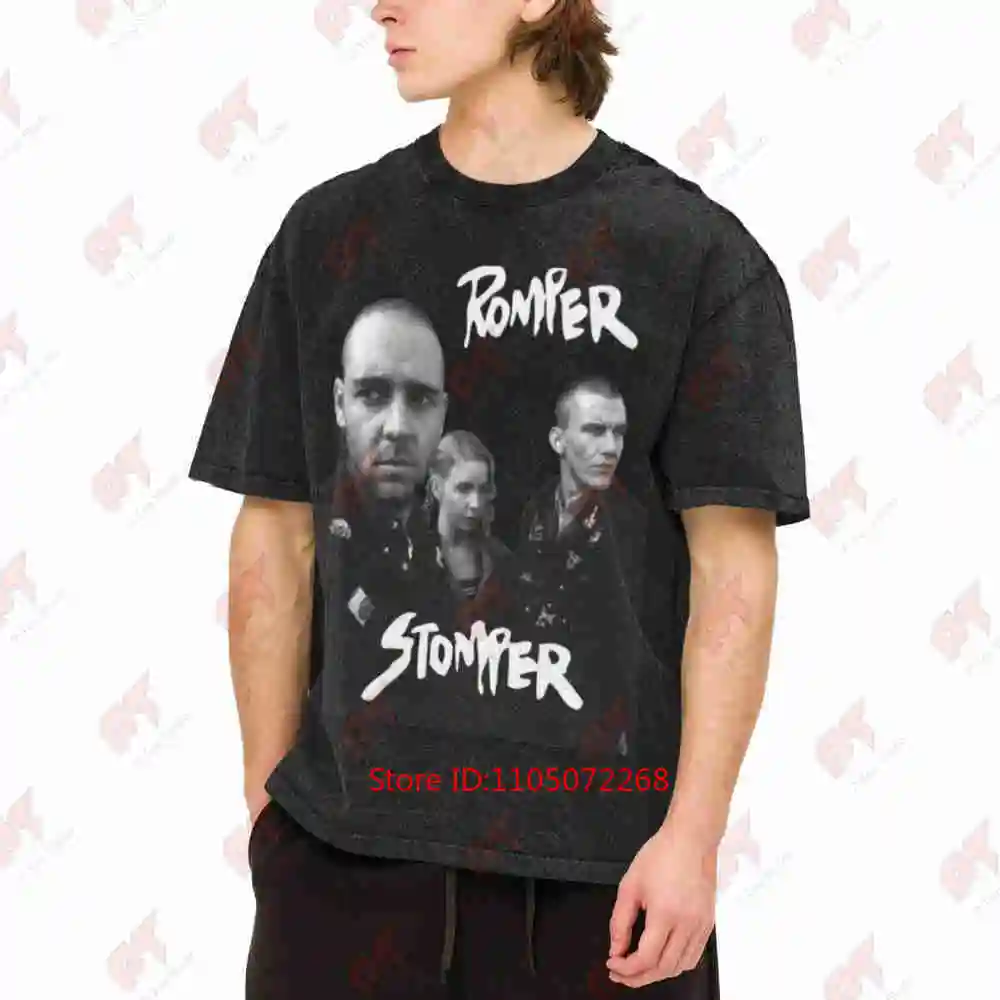 Romper Stomper Geoffrey Wright Russell Crowe Skinhead Film Vintage Washed Tee Pure Cotton T-Shirt
