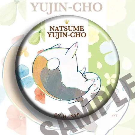 Natsume Takashi‌ ‌Cat Tanuma Kaname Natsume Reiko Popular Anime Two-dimensional Peripheral 58MM Tinplate Badge Student Gifts