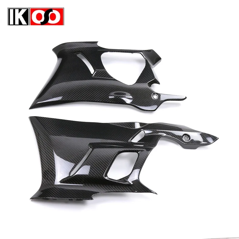 For Yamaha R3 2022 2023 2024 Full Carbon Fiber Lower Side Panel Lower Flow Hood Protective Shell Motorcycle Fairing Accessories