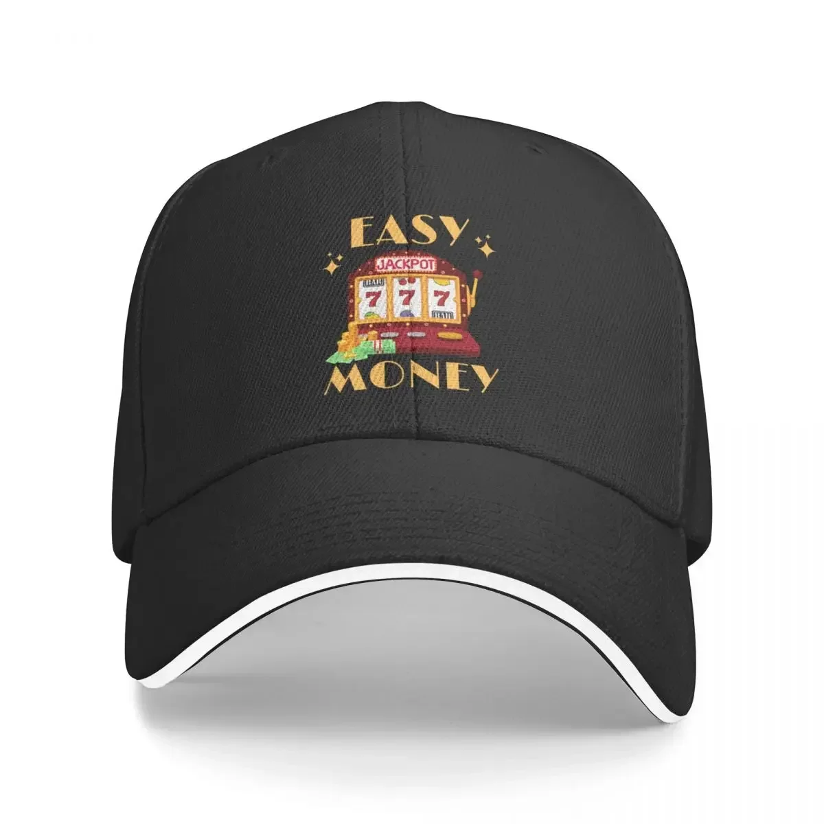 Casino Gambling Slot Machine Easy Money Baseball Cap Uv Protection Solar Hat Ball Cap Christmas Hat fishing hat Man Women's