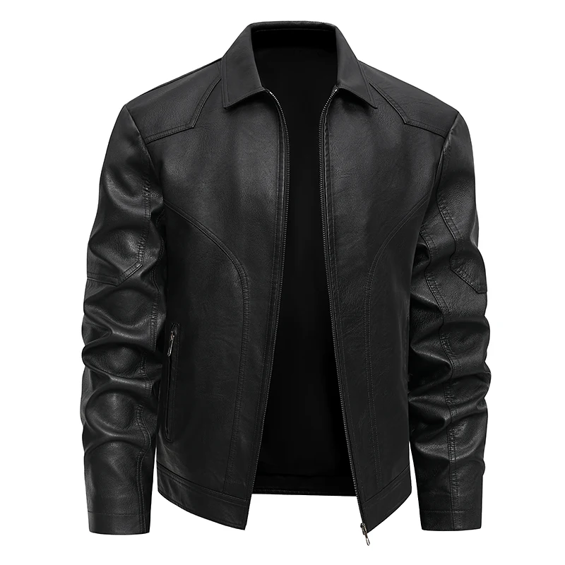 Thumbnail 3 - #6 Trending Mens Leather Coats Right Now