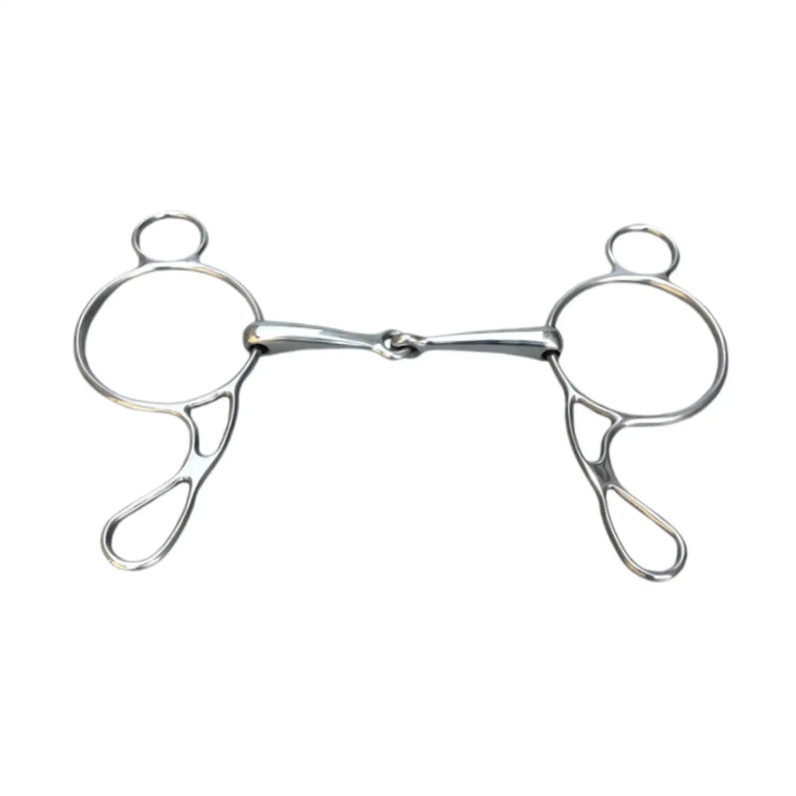 

Horse Bit Bridle Bit Harness Horse Chewing Training Bit H Shape Mouth Bit Horse