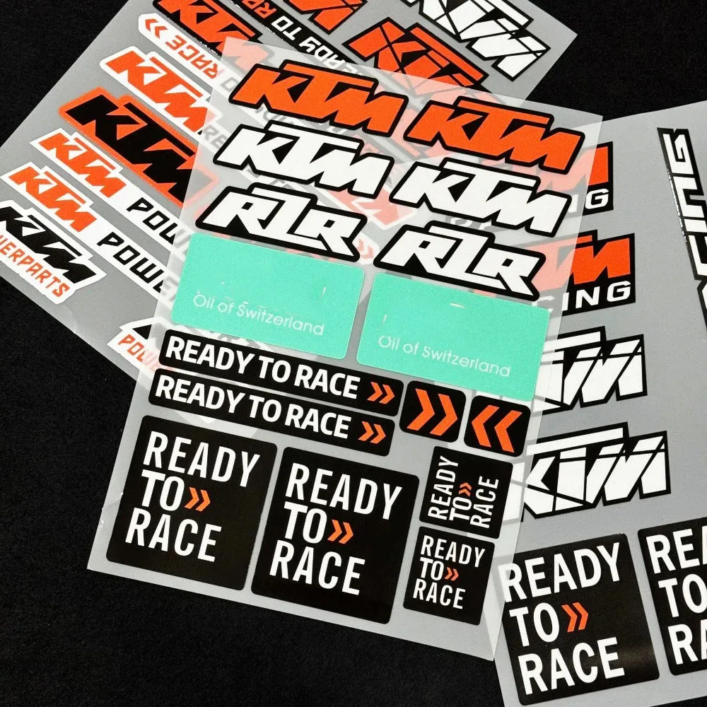

Reflective Stickers for KTM Motorcycle Personalized Modification Helmet Decals DUKE/RC/R2R/200/250/390 Pull Flower