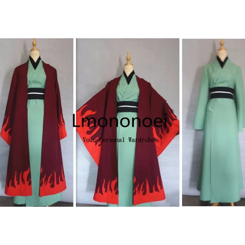 qq681Lmononoei Bacio amore Kamisama Hajimemashita Tomoe Cosplay Costume kimono di fuoco