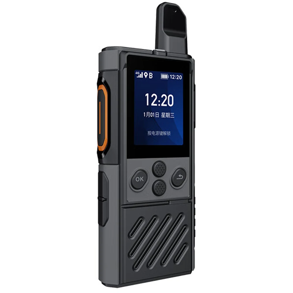 YYHC-Public network walkie-talkie 4G portable POC radio unlimited distance security property handheld walkie-talkie