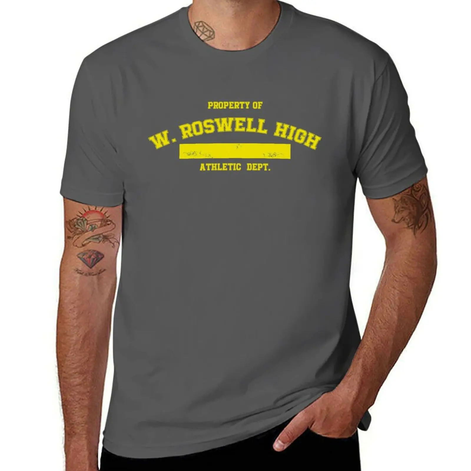 

Roswell PE Shirt T-Shirt Plus Size All Match Tee Shirt