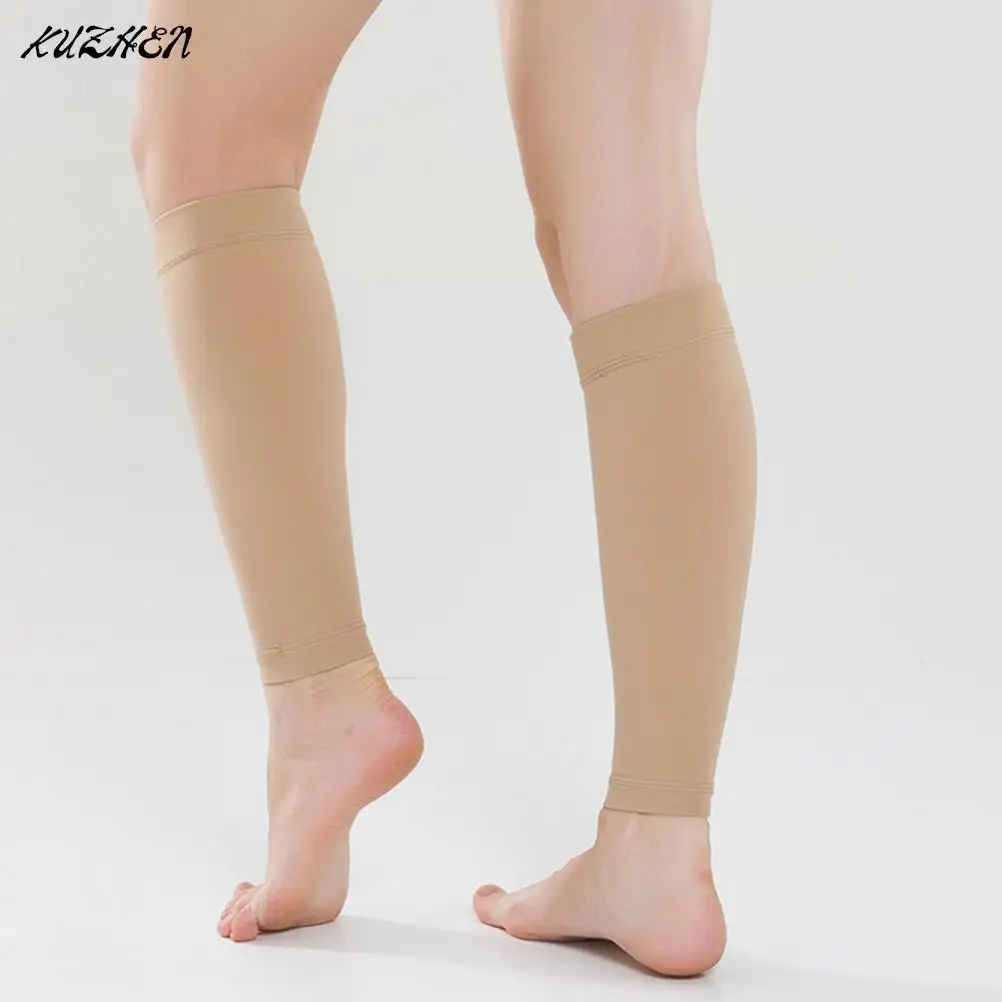 1 Pair Women Men Medical Support Leg Shin Socks Varicose Veins Calf Sleeve Compression Brace Wrap leg Shaping Massager