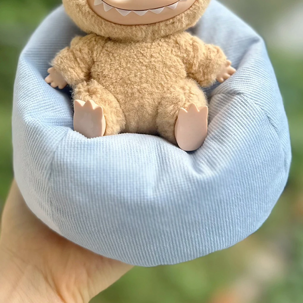 ポリエステル製の寝椅子、17CMのビーンバッグ、ポリエステル製の17CMのドールビーンバッグ寝椅子