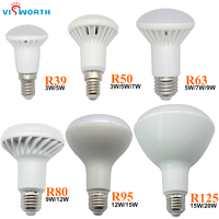 R50 LED Lamp 3W 5W 7W 9W 12W 15W 20W Lampada Lighting E27 E14 LED Crystal Lamp Warm Cold White Lights Decoration