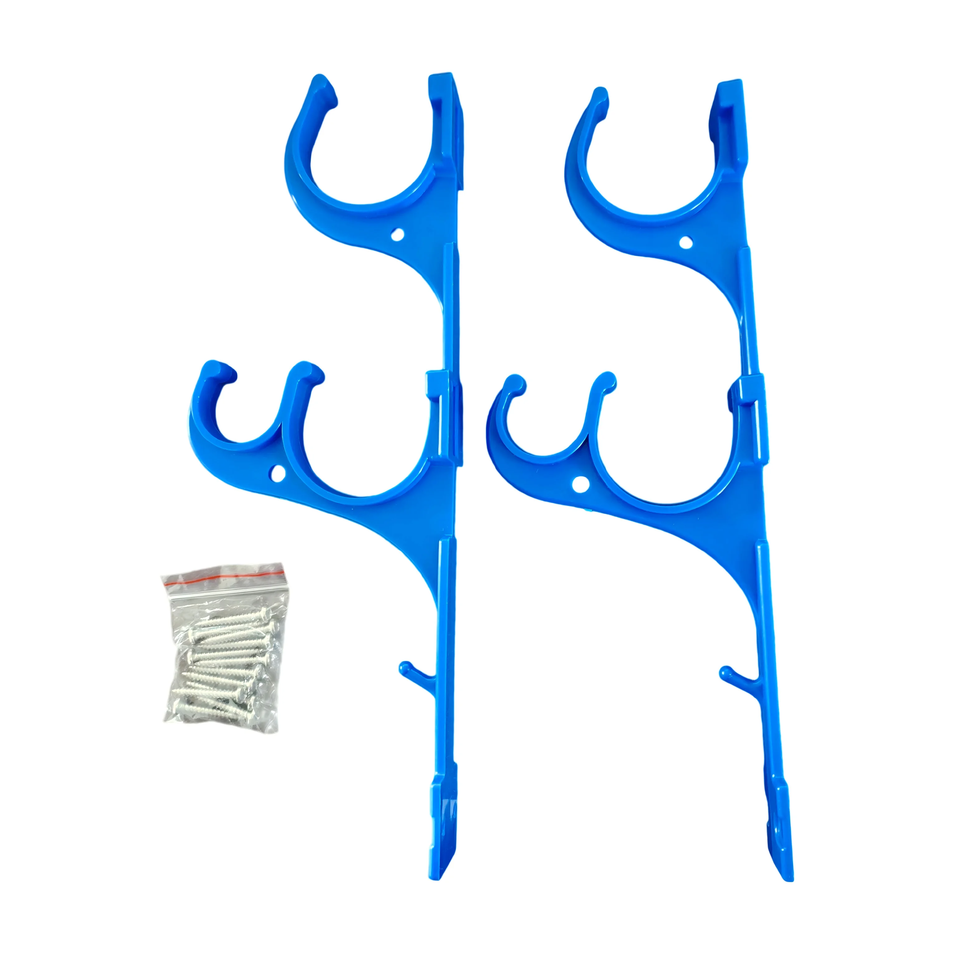 Swimming Pool Pole Hangers Pool Pole Hanger Hook Plastic Holder for Telescoping Poles Leaf Rakes Vacuum Hose Brushes Skimmer Net