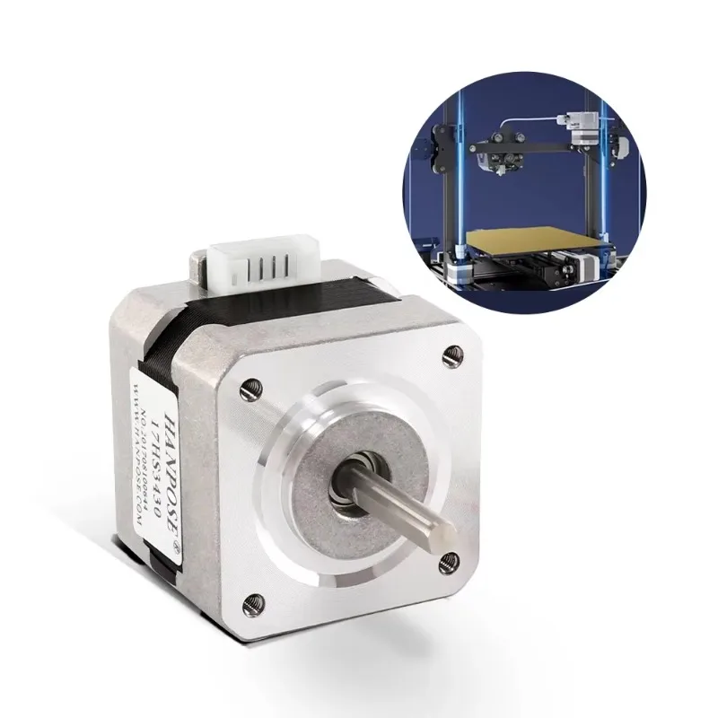 17 stepper motor 17HS3430-DBX 2 phase 0.4a 28N.CM 1.8 degrees suitable for numerical control milling machine intelligent 12v