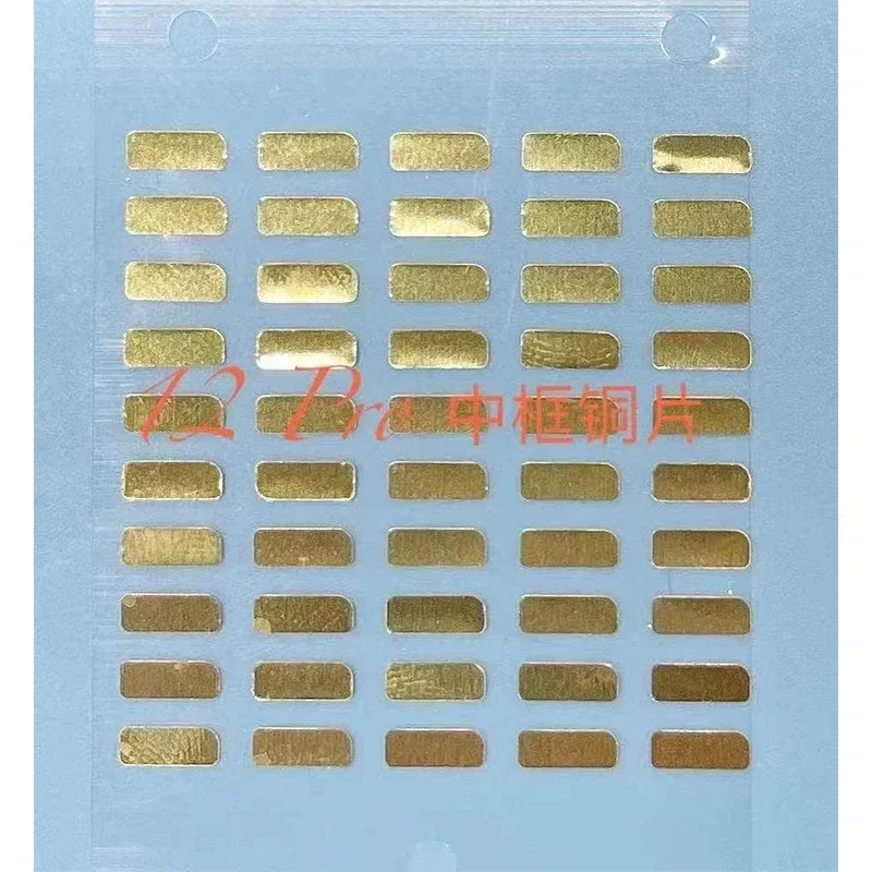 20set Back Cover Glass Housing Copper Sticker For iPhone X XS Max XR 12 Pro 13 LCD Repair Parts