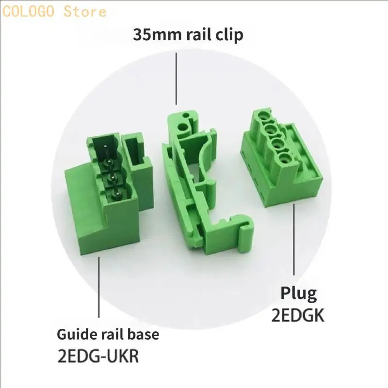 Plastic Terminals Block For Electrical Wiring 2P-24P Option 300Volt Voltages D0LD