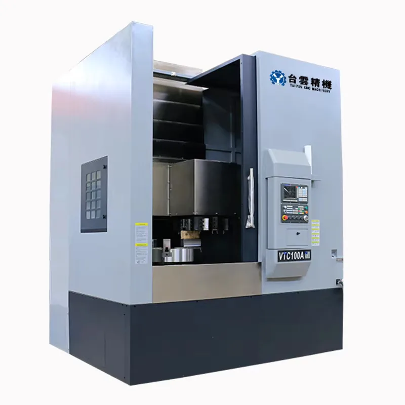 VTC100A High-Speed Multifunctional CNC Lathe Hine Reliable Metal Fabrication Offering Versatile Processing Solutions