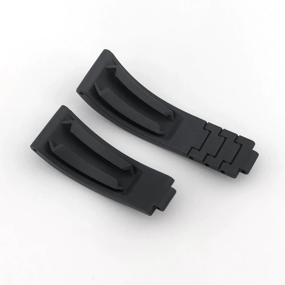 39,3-mm-Uhrgehäuse aus Metall, Gummiarmband, Saphirglas, passend für das VK63-Uhrwerk, silberfarben, roségoldfarben, schwarz, Uhrenzubehörteile, kann zusammengebaut werden. – Detail 11