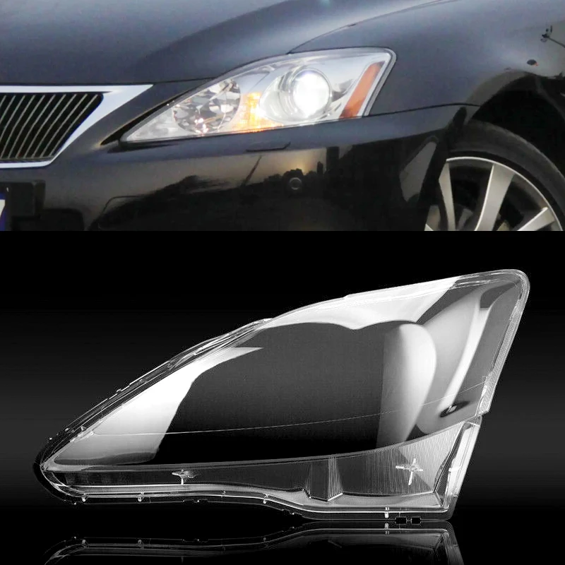 

Front Left Clear Headlight Headlamp Lens Cover Lamp Shade Casing Plastic Fit for Lexus IS250 IS300 IS350 2006 2007 2008-2012