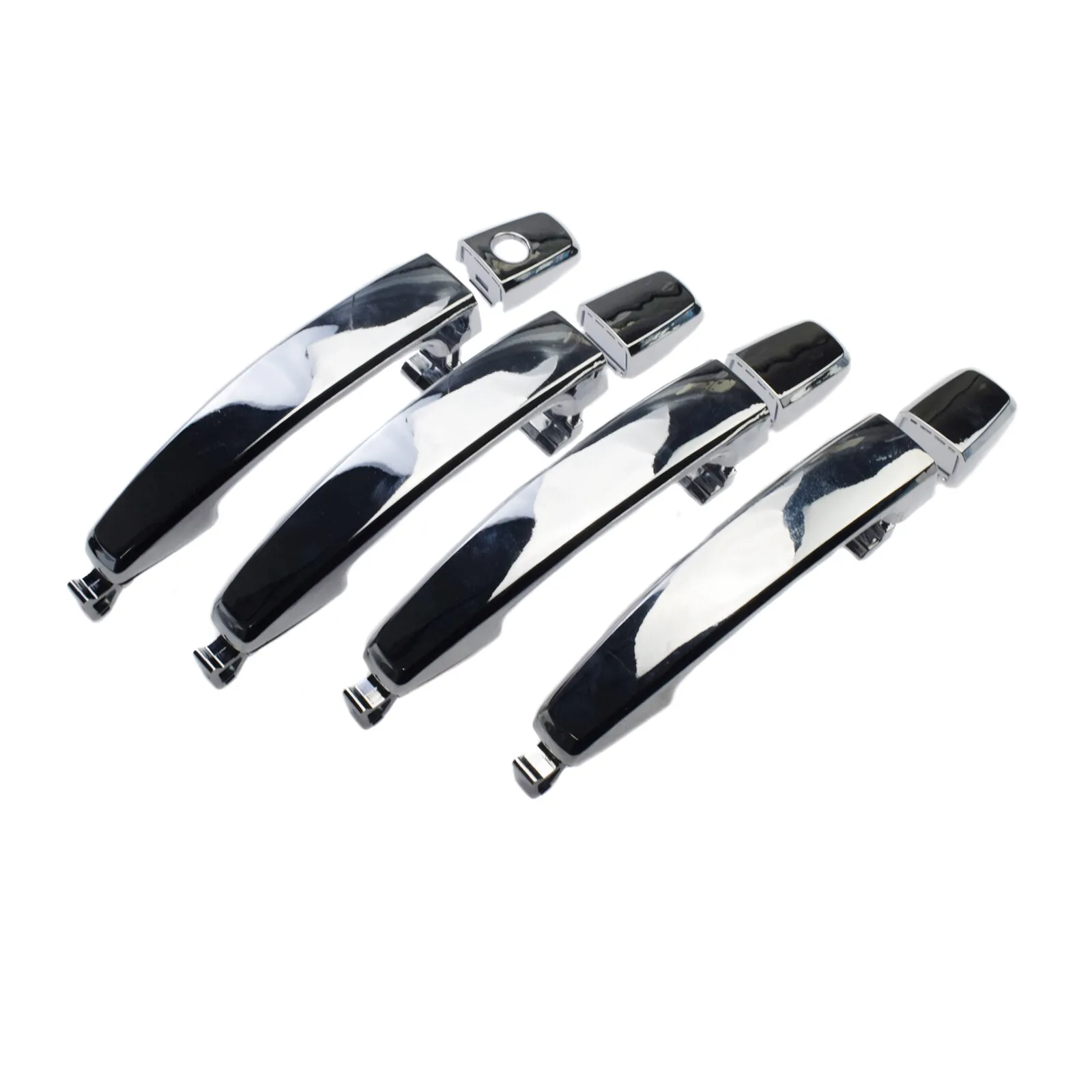 

96468266 Хромированная наружная ручка двери, комплект из 4 предметов для Chevrolet Aveo 2007-2009 гг.