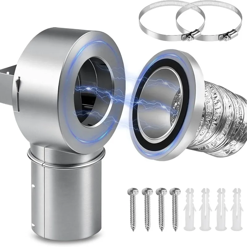 new-90-degree-magnetic-dryer-vent-connector-quick‑attach-magnetic-exhaust-duct-adapter-for-clothes-dryer