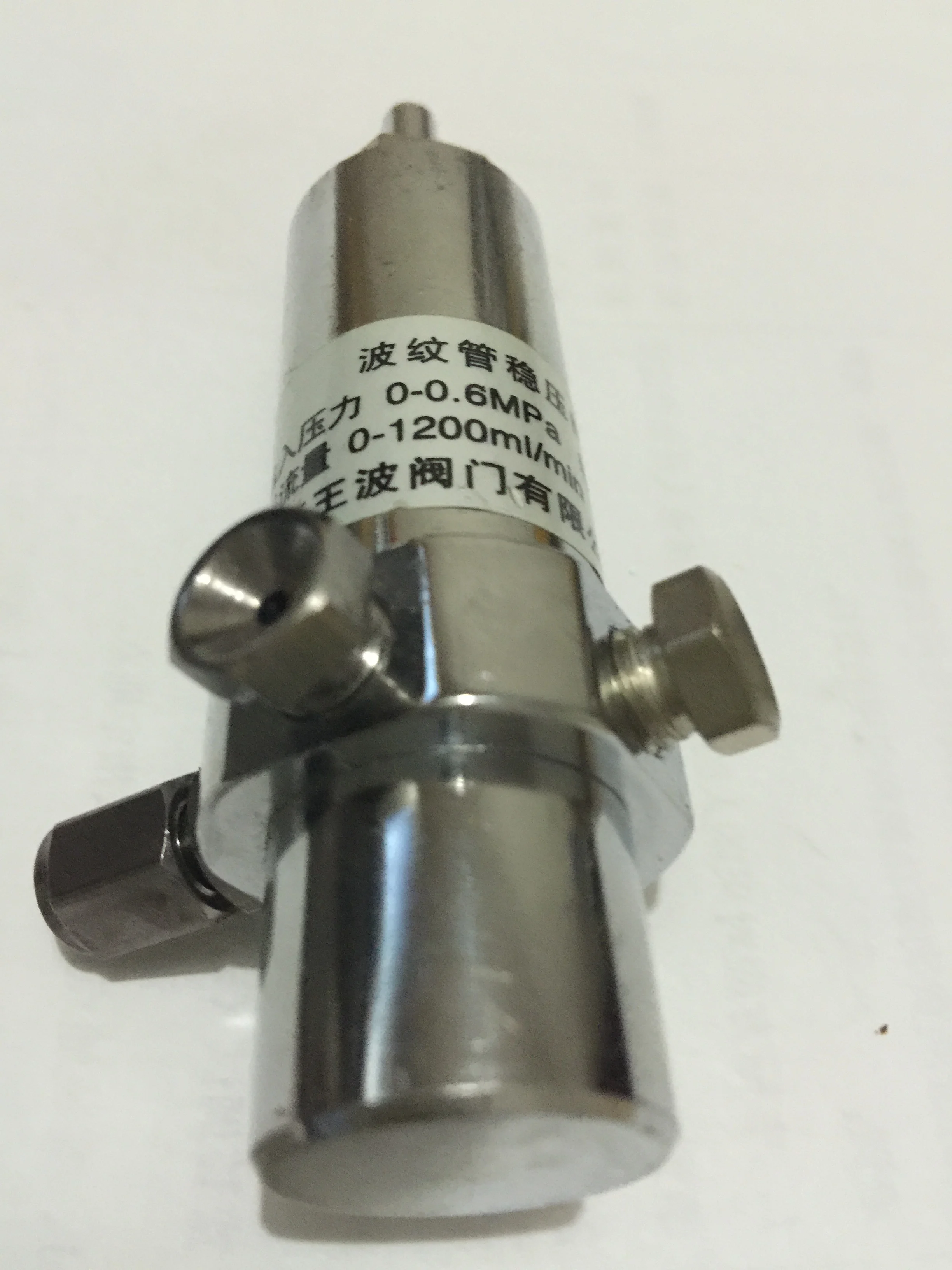 

Gas Chromatograph Gas Regulator Valve WY1-BW Gas Chromatograph Precision Regulator Valve Shanghai Wangbo