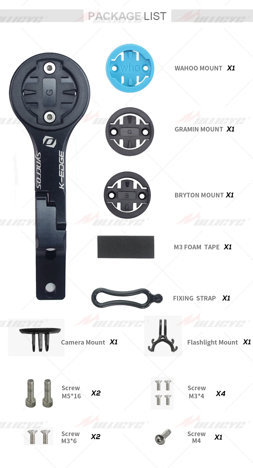 Computerhalterung aus Aluminiumlegierung für Fraser oder Creston IC Cockpits, kompatibel mit GoPro Garmin Bryton Wahoo – Detail 10