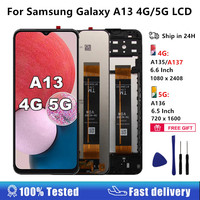 A13 Display For Samsung Galaxy A13 4G 5G LCD Display Touch Screen Digitizer Assembly For Samsung A135 A135F A135U A137 A136U