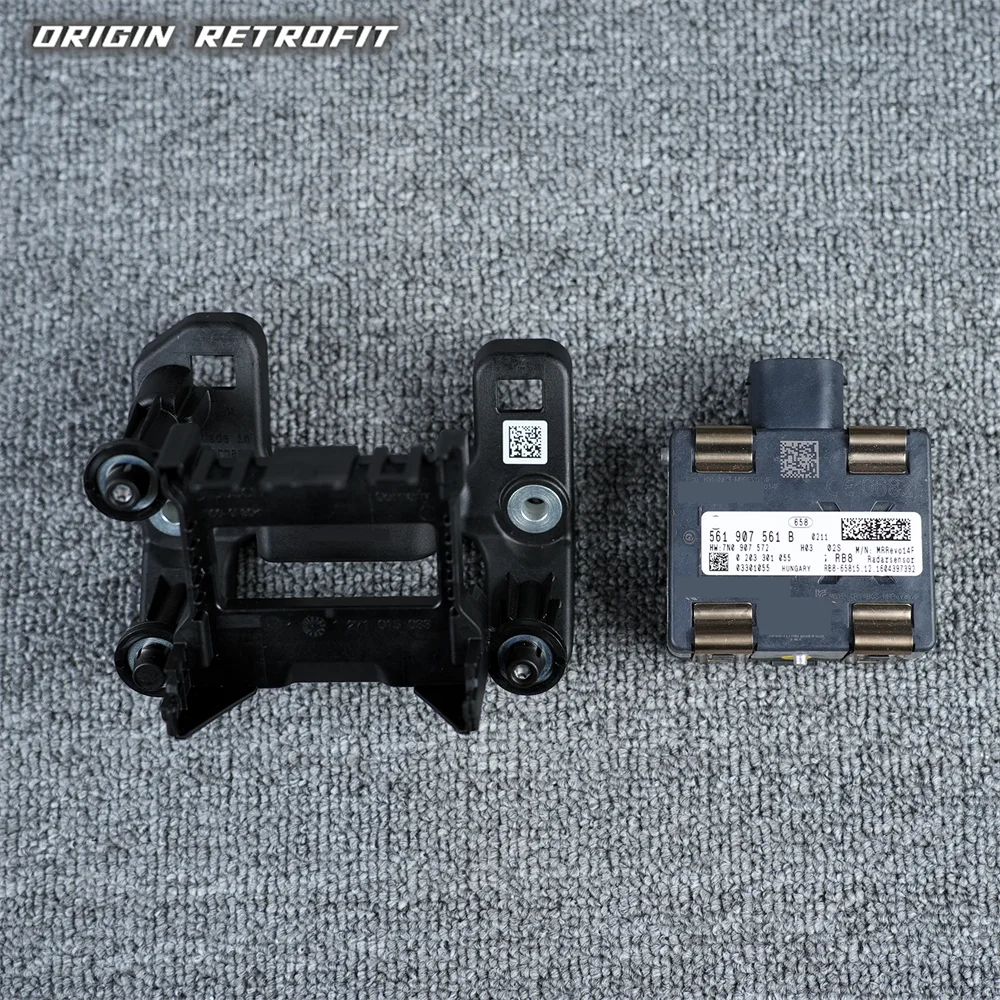 561 907 561B 561 907 704 PQ سيارة لـ Passat B7 ACC مستشعر رادار التحكم في السرعة التكيفي مع حامل 561907561B 561907704