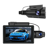 Dual Lens Car Dash Cam 1080P Recorder G Sensor DVR Front and Rear Camera Video