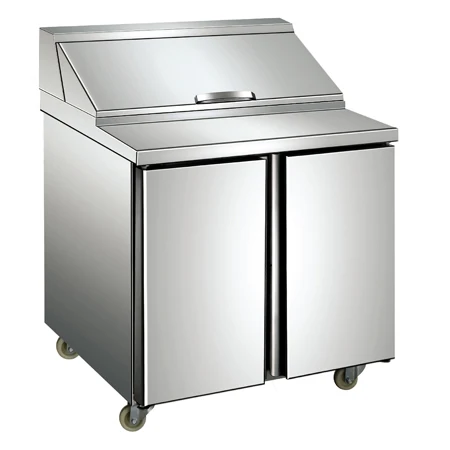 Stainless Steel Portable Salad Bar Cooler Salade Bar Counter Top Chiller  Salad Bar Cooler Equipment