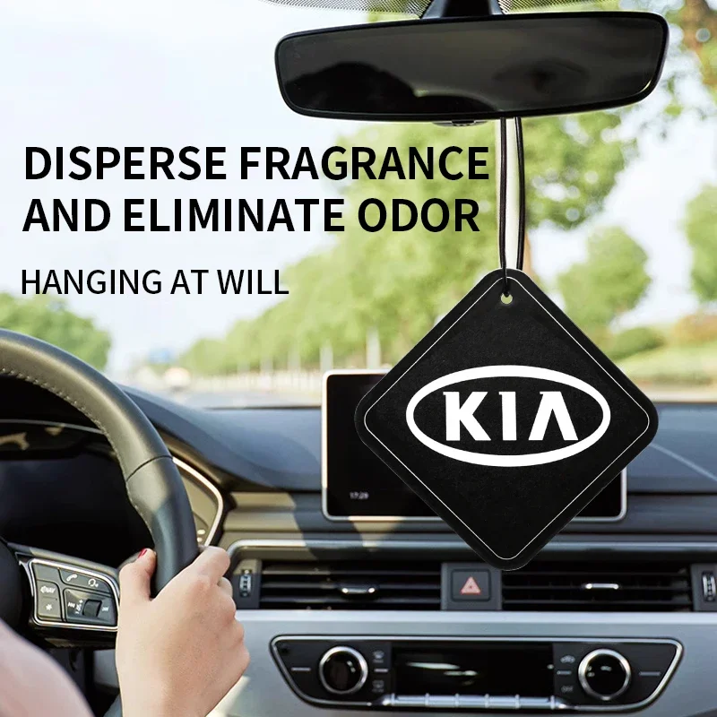 

Car Air Freshener Auto Interior Perfume Rearview Mirror Pendant Accessorie For KIA Rio Cerato Ceed Sportage Picanto Soul Sorento