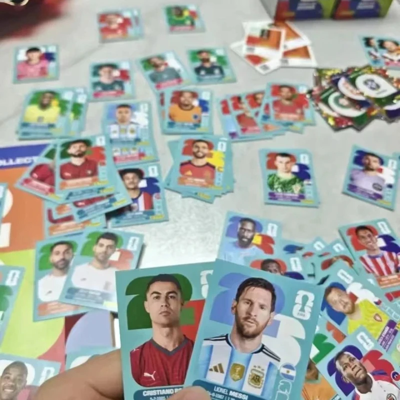 Panini FIFA World Cup 2026 Sticker Set, Collectible Football Stickers Cromos Soccer Player Trading Stickers Fan Collection Gift view 3